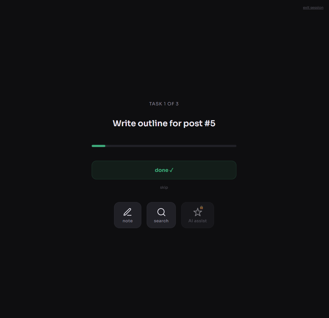 Goldfish Mode in Zalfol